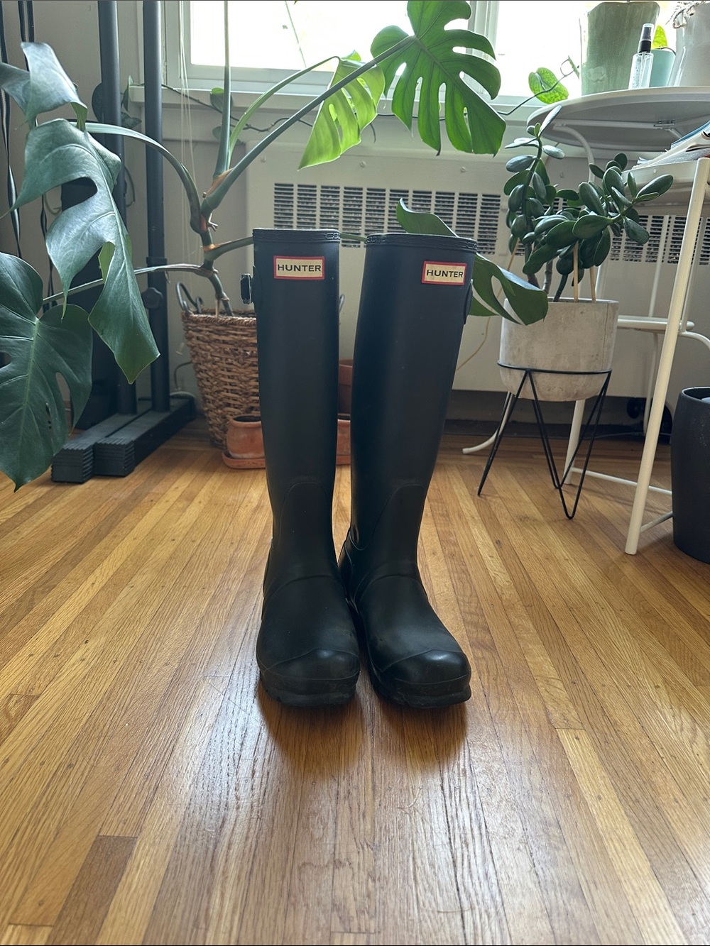 Hunter Tall Black Waterproof Boots